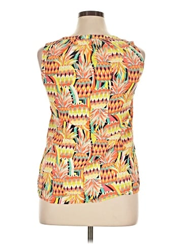 Crown & Ivy Sleeveless Blouse (view 2)