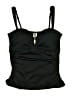 Tommy Bahama Solid Black Swimsuit Top Size XL - photo 1