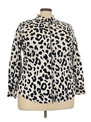 Foxcroft Long Sleeve Blouse (view 1)