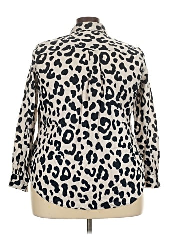 Foxcroft Long Sleeve Blouse (view 2)