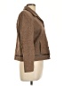 Pendleton 100% Wool Tweed Brown Wool Coat Size 12 Petite - photo 4