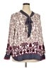 Talbots Ivory Long Sleeve Polo Size 3X - photo 1