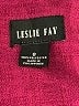 Leslie Fay 100% Polyester Burgundy Coat Size 8 - photo 6