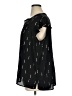 Papermoon 100% Polyester Black Short Sleeve Blouse Size 1X - photo 5