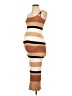 Ripe Stripes Tan Casual Dress Size XS - photo 1