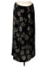 Vince. Print Black Formal Skirt Size 6 - photo 1