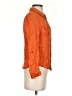 Mine 100% Rayon Orange Long Sleeve Blouse Size S - photo 4