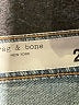 Rag & Bone Blue Jeans Size 26 waist - photo 7