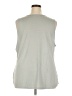 Massini Silver Sleeveless Top Size 4X - photo 2