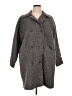 Melissa McCarthy Seven7 100% Cotton Gray Coat Size 1X - photo 1