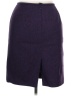 Talbots 100% Wool Tweed Purple Wool Skirt Size 14 - photo 2