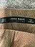Zara Basic Metallic Brown Casual Pants Size XS - photo 7
