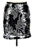 Walter Baker 100% Polyester Silver Formal Skirt Size 4 - photo 1