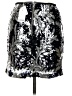 Walter Baker 100% Polyester Silver Formal Skirt Size 4 - photo 2