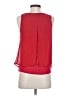 Iz Byer 100% Polyester Red Sleeveless Blouse Size S - photo 2