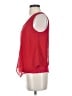 Iz Byer 100% Polyester Red Sleeveless Blouse Size S - photo 5