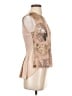 BCBGMAXAZRIA Tan Sleeveless Blouse Size XS - photo 4