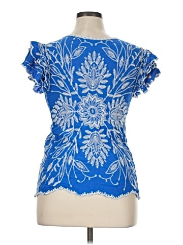 Solitaire Short Sleeve Blouse (view 2)