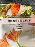 Rose + Olive 100% Polyester Floral Ivory Short Sleeve Blouse Size 3X - photo 7