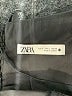 Zara Solid Black Cocktail Dress Size L - photo 7