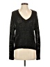 RDI Metallic Black Pullover Sweater Size S - photo 1