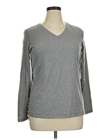 Danskin Now 3/4 Sleeve T-Shirt (view 1)