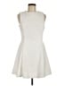 Shein Solid Ivory Cocktail Dress Size 8 - photo 1