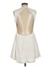 Shein Solid Ivory Cocktail Dress Size 8 - photo 2
