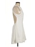 Shein Solid Ivory Cocktail Dress Size 8 - photo 4