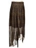 IRO Animal Print Brown Casual Skirt Size EU (FR) 40 / US 8 - photo 1