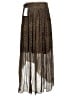 IRO Animal Print Brown Casual Skirt Size EU (FR) 40 / US 8 - photo 2