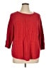 North Style Red Pullover Sweater Size 1X - photo 1