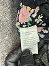 Marc Jacobs 100% Silk Floral Black Short Sleeve Silk Top Size 6 - photo 8