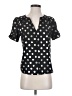 19 Cooper Polka Dots Black Short Sleeve Blouse Size XS - photo 1