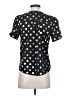 19 Cooper Polka Dots Black Short Sleeve Blouse Size XS - photo 2