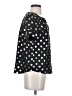 19 Cooper Polka Dots Black Short Sleeve Blouse Size XS - photo 4