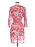 Josie 100% Polyester Floral Multi Color Red Kimono Size XS - photo 2