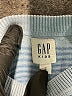 Gap Kids Stripes Blue Pullover Sweater Size 8 - photo 3