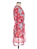 Josie 100% Polyester Floral Multi Color Red Kimono Size XS - photo 4