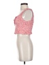 Copper Key Red Sleeveless Blouse Size S - photo 5