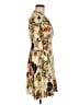 Unbranded Print Tan Casual Dress Size M - photo 4