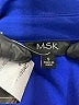 MSK Solid Blue Casual Dress Size S - photo 7