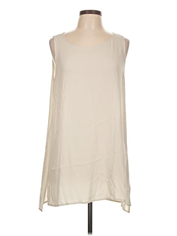 Eileen Fisher Sleeveless Silk Top (view 1)