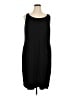 Eileen Fisher Solid Black Cocktail Dress Size 3X - photo 2