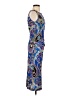 ETRO 100% Viscose Paisley Blue Cocktail Dress Size EU (IT) 40 / US 4 - photo 4