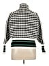 Unbranded 100% Polyester Houndstooth Green Turtleneck Sweater Size XL - photo 2