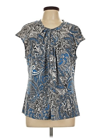 Liz Claiborne Career Short Sleeve Blouse (view 1)