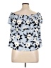 Atmosphere Blue 3/4 Sleeve Blouse Size 16 - photo 2