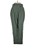 Avalanche Solid Green Casual Pants Size S - photo 2