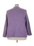 L.L.Bean 100% Cotton Purple Cardigan Size 3X - photo 2